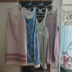 SHEIN Multicolor Sleeveless Dresses